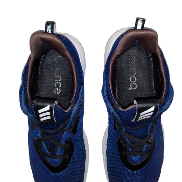 Size 10 adidas AlphaBounce Plus Collegiate Navy BW0542 Super Clean MSRP 139.00 - Picture 7 of 7